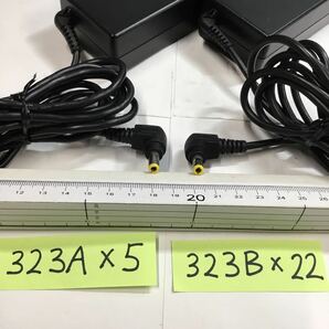 （0422HR01）送料無料/中古/FUJITSU 富士通 フジツウ/FMV-AC323A・FMV-AC323B/19V/5.27A/純正 ACアダプタ 27個セットの画像6