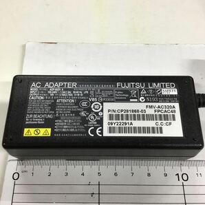 （0424SM05）送料無料/中古/FUJITSU 富士通 フジツウ/FMV-AC320A/19V/3.16A/純正 ACアダプタ 6個セットの画像2