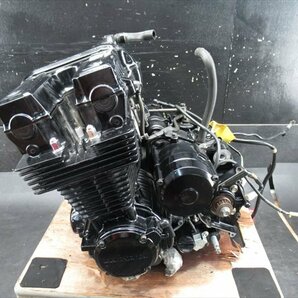 【同梱不可】 J1R6-0408 ホンダ CBX750F ボルドール 実動 エンジン ASSY 機関良好 【RC17-100～ 動画有】の画像3