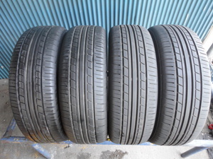 ヨコハマ　ECOS ES31　185/60R15　4本　9分溝2本と8～9分溝2本