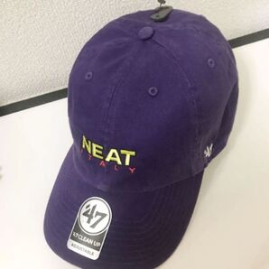 47 ニート NEAT ITALY パープル キャップ 帽子