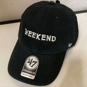 47 NEAT WEEKEND ブラック　キャップ