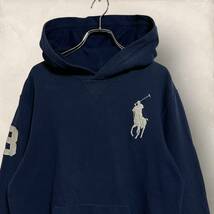 POLO RALPH LAUREN ポロ ラルフローレン ビッグポニー パーカー メンズ ネイビー M_画像2