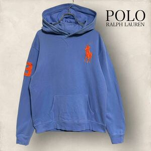 POLO RALPH LAUREN ポロ ラルフローレン ビッグポニー パーカー メンズ ブルー M