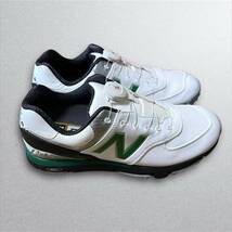 極美品 NEW BALANCE GOLF MGB574WG ニューバランス ゴルフ 25.5cm おまけ付き_画像4