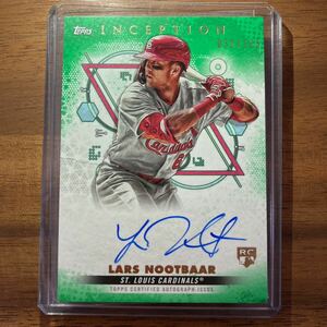 2022 Topps Inception Lars Nootbaar ラーズ ヌートバー RC Auto ルーキー サイン WBC 大谷