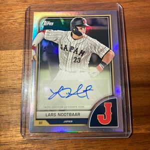 2023 Topps World Baseball Classic Lars Nootbaar ラーズ ヌートバー Auto サイン WBC 大谷