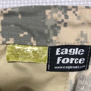 Eagle Force イーグルフォース ジャケット パンツ 上下セットアップ 迷彩 LARGE-REGULAR ミリタリー 古着の画像7