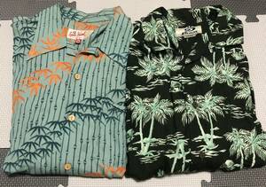 Spice Island HAWAIIAN スパイスアイランド アロハシャツ ハワイアンシャツ & PIKO ピコ 半袖シャツ Mサイズ セット