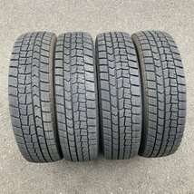 [24T00475S]@ 165/70R14 ダンロップ WINTER MAXX WM02 2020年製 スタッドレスタイヤ 4本セット_画像1