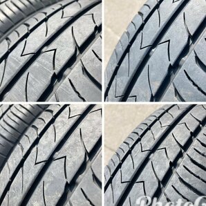 [24T00310A] 155/65R14 TOYO SD-K7 2020年製 夏タイヤ ダイハツ純正 アルミホイール 14×4.5J+45 4本セット ムーヴ/タント/ミライース等の画像8