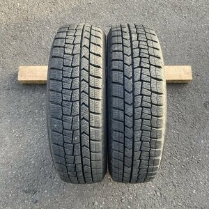 [24T00539S]@ 155/65R13 ダンロップ WINTER MAXX WM02 2020年製 スタッドレスタイヤ 2本