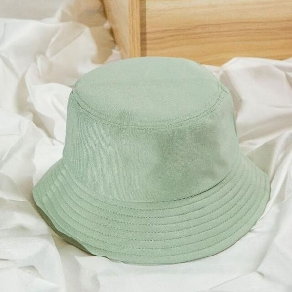 バケットハット UVカット 紫外線対策 遮光 折りたたみ 帽子 ライトグリーン #0147