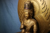 仏教美術　大日如来　坐像　５６ｃｍ　検仏像重文珍品希少骨董オブジェ時代古寺_画像6