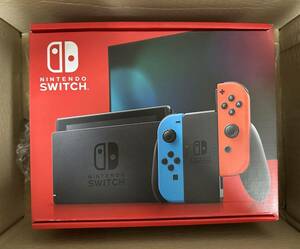 new goods unopened Nintendo Switch body Joy-Con(L) neon blue /(R) neon red HAD-S-KABAH NSW Nintendo switch nintendo 