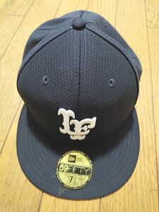 NEW ERA × Lafayette ラファイエット 59 FIFTY 立体刺繍　ロゴ　黒black　7 3/4　ニューエラ