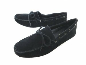 L110 новый товар Dedes натуральная кожа мокасины deck shoes 27. чёрный *