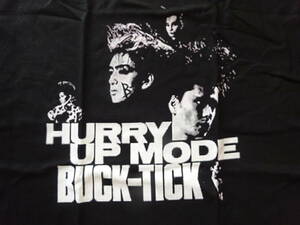 BUCK-TICK　Tシャツ　Mサイズ　HURRY UP MODE　バクチク　ハリー・アップ・モード　櫻井敦　今井寿　ヤガミトール　星野英彦　樋口豊