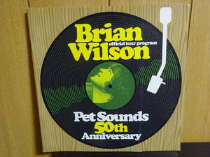 ブライアン・ウィルソン　パンフレット　Pet Sounds 50th Anniversary　ビーチボーイズ　Brian Wilson　ペットサウンズ