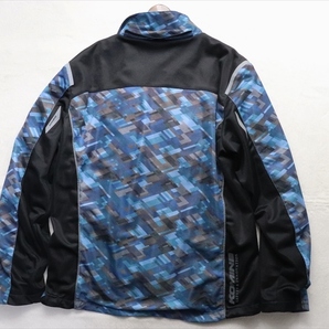 KOMINE コミネ メンズ メッシュ ライダース ジャケット 3XL ブルー/ブラックの画像5