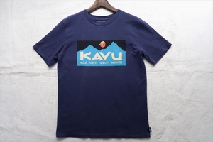 KAVU カブー メンズ ビッグロゴ 半袖Tシャツ Mサイズ