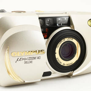 ■ 美品 ■ オリンパス OLYMPUS μ[mju:] ZOOM 140 DELUXE 《完動品》 #C1026の画像4