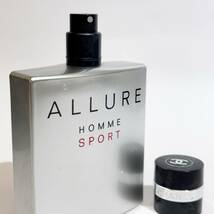 CHANELシャネル★アリュールオムスポーツ オードゥトワレット100ml★ALLURE HOMME SPORT★残量たっぷりほぼ満タン★_画像2