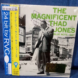 CD 紙ジャケ ザ・マグニフィセント・サド・ジョーンズ　ブルーノート（BLUENOTE）60周年完全限定　保管品　未使用に近い