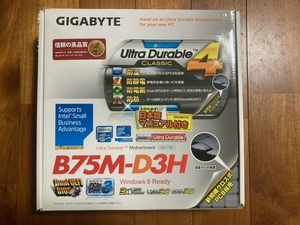 GIGABYTE B75M-D3H 新品　マザーボード