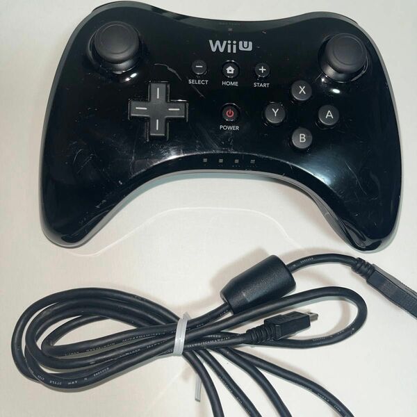 WiiU U PROコントローラー（ブラック）
