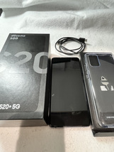 ◎中古◎Galaxy S20+5G SC-52A Cosmic Gray 128GB docomo〇 バッテリー容量80％以上_画像9