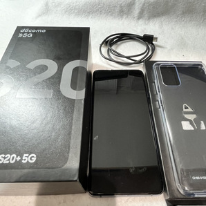 ◎中古◎Galaxy S20+5G SC-52A Cosmic Gray 128GB docomo〇 バッテリー容量80％以上の画像9