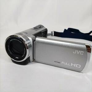 K) JVC ケンウッド Everio エブリオ デジタルビデオカメラ GZ-HM99‐S デジカメ 説明書 バッテリー 通電確認済み D1201の画像2