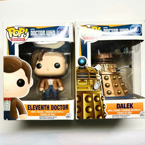 FUNKO POP TELEVISION DOCTOR WHO ドクター・フー 11代目ドクター ダーレク 2点セット