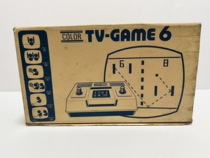 【任天堂】TV-GAME 6□本体□1977年製□