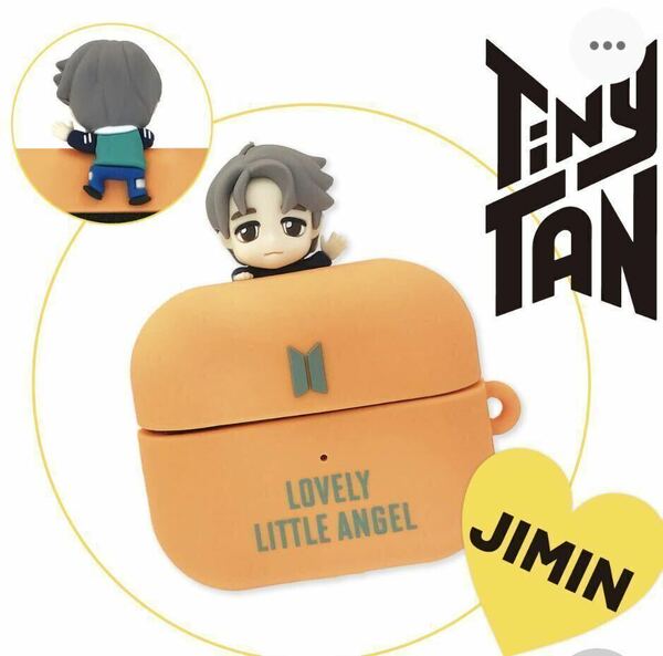 [BTS] 公式グッズ TinyTAN AirPods Pro シリコン ケース JIMIN ジミン 防弾少年団 タイニータン エアーポッズ カバー