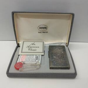 #3664 ライター 喫煙具 ジッポ ZIPPO Zippo REPLICA 1932 レプリカ AMERICAN CLASSIC THE FIRST ORIGINAL MODEL 中古品 個人保管品