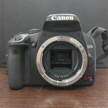 #4001A カメラ デジカメ Canon キヤノン EOS Kiss イオスキス X2 EF-S 18-55 1：3.5-5.6 出品時通電確認済 撮影未確認 中古品 保管品_画像1