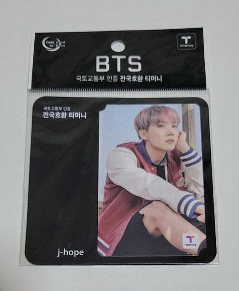 2017年 BTS × CU コラボ Tmoneyカード 春の日 ポムナル j-hope Ver. 限定商品