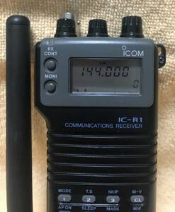 ICOM IC-R1 広帯域受信機 動作ジャンク品