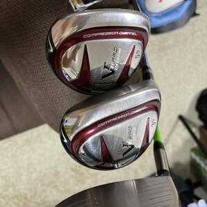 名器フルセット ナイキVR tour+3/5W LTD EDT+PRO COMBO 5I〜PW+VR PRO FORGED50 54 58+SCC CAMERON&CO.+サークルTパターカバーティファニーの画像6