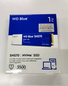 【未使用】 WD Blue SN570 NVMe WDS100T3B0C 1TB SSD