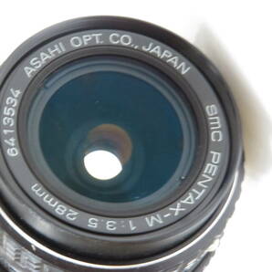 ペンタックス レンズ smc PENTAX-M 1:3.5 28mm 現状品 動作未確認 ジャンク扱い 匿名配送 #989534の画像6