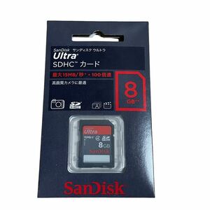 SanDisk Ultra SDHCカード 8GB Class4 SDSDH-008G-J95