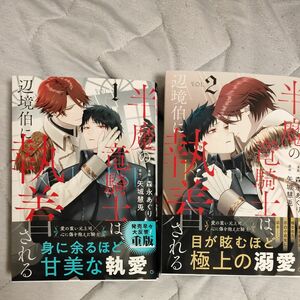 半魔の竜騎士は、辺境伯に執着される　2冊セット　森永あぐり　矢城慧兎