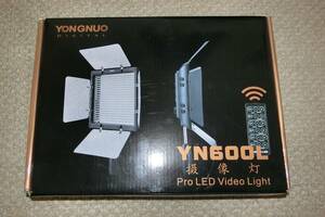 YONGNUO/YN600L/撮影用LEDライト/色温度5500K/ACアダプター付