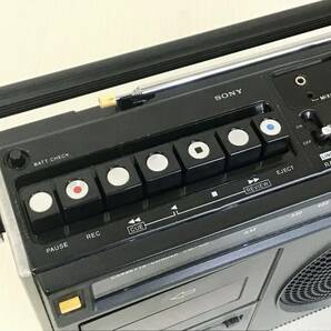 【整備品・作動OK】名機 SONY CF-1980 ベルト交換 & 内外装クリーニング実施の画像5