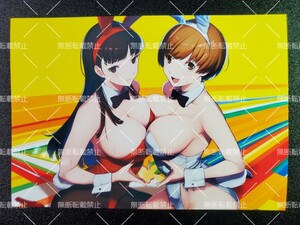 Persona4　ペルソナ4　里中千枝&天城雪子　C　写真　イラスト　同人　ファンアート　イラストアート　2L判