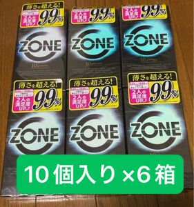 【簡易梱包】ジェクス コンドーム ZONE ゾーン 10個入　6箱【値引不可】