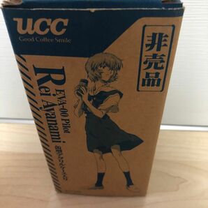 2007年に、UCC COFFEEと、エヴァンゲリオンがコラボした。限定1000体（非売品　綾波レイ）のフィギュアです。